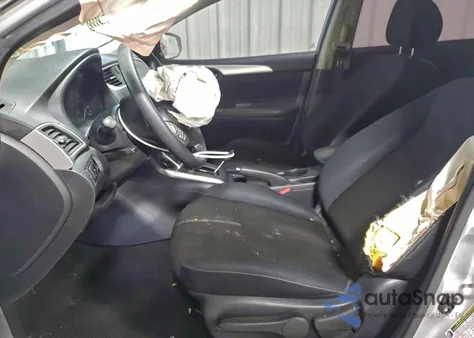 2017 Nissan Sentra S z USA, uszkodzony, nr VIN 3N1AB7AP8HY377506